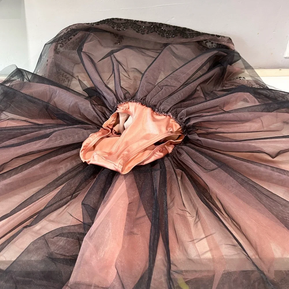 Weissman Pink and Black Dance Costume